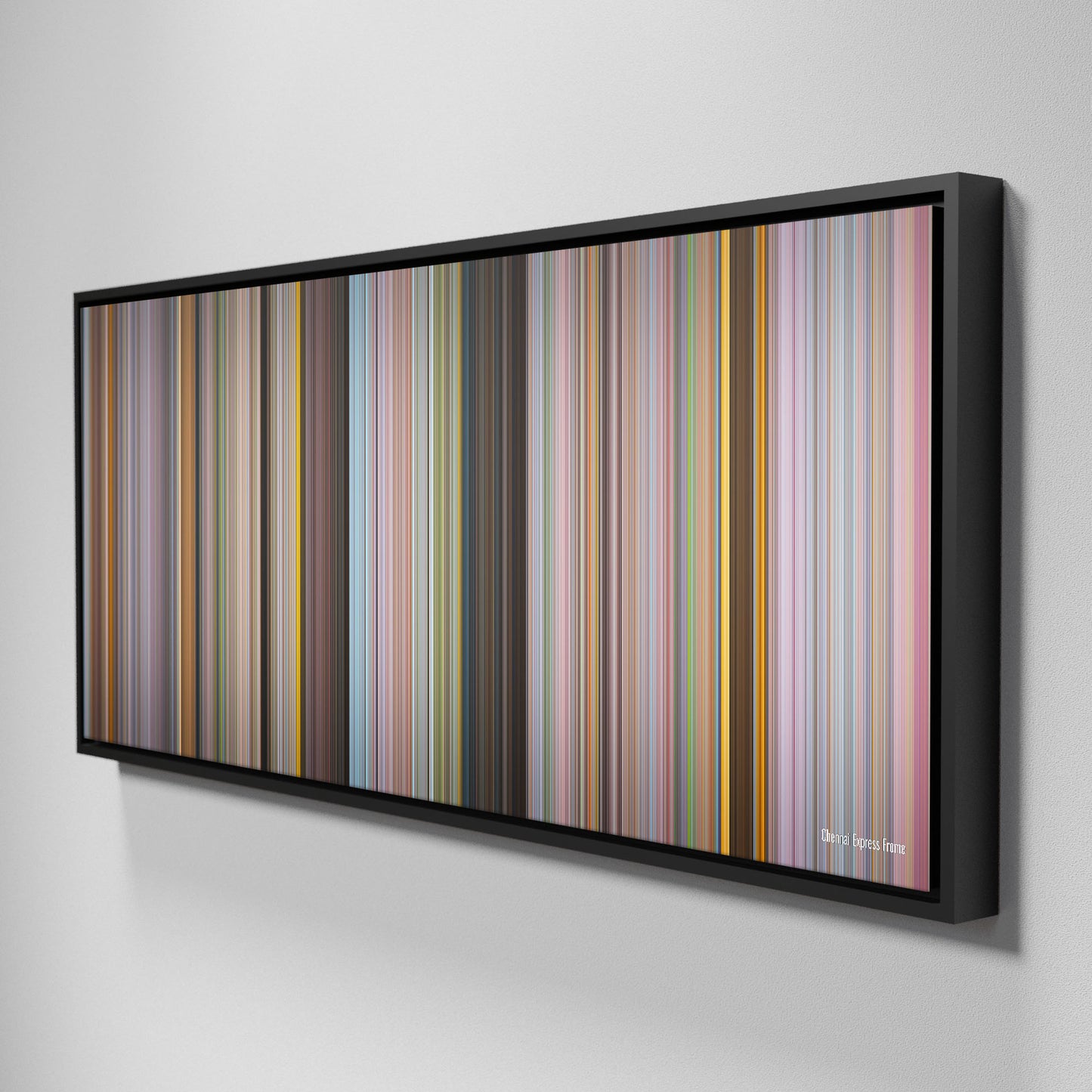 Side view of Framed Buff's of chennai-express Frome on the wall