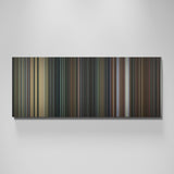 Everything Everywhere All at Once movie canvas wall art - color palette print