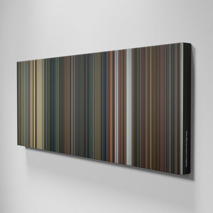 Side view of Buff's of everything.everywhere.all.at.once Frome on the wall