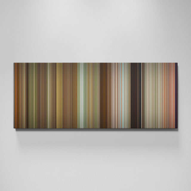 Grown Ups movie canvas wall art - color palette print