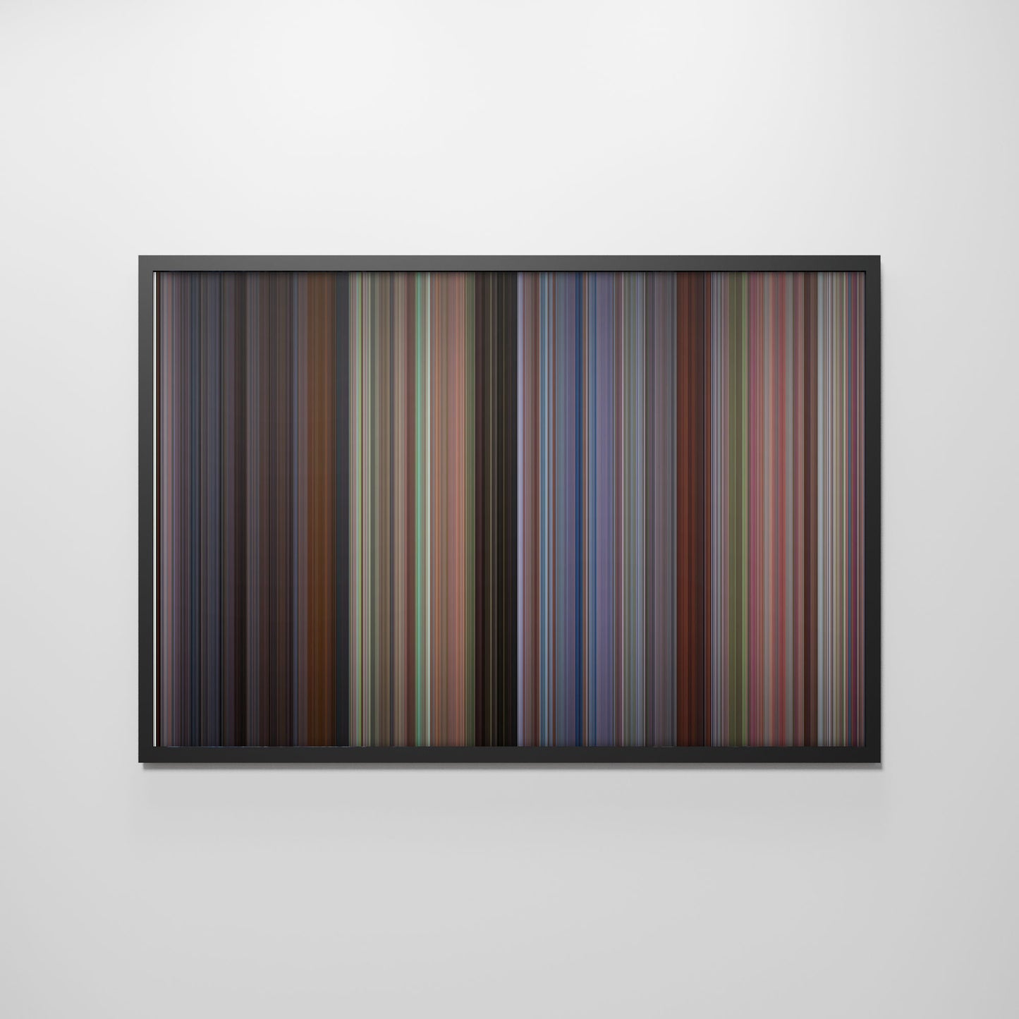 Front view of jab.we.met Frome framed poster on the wall