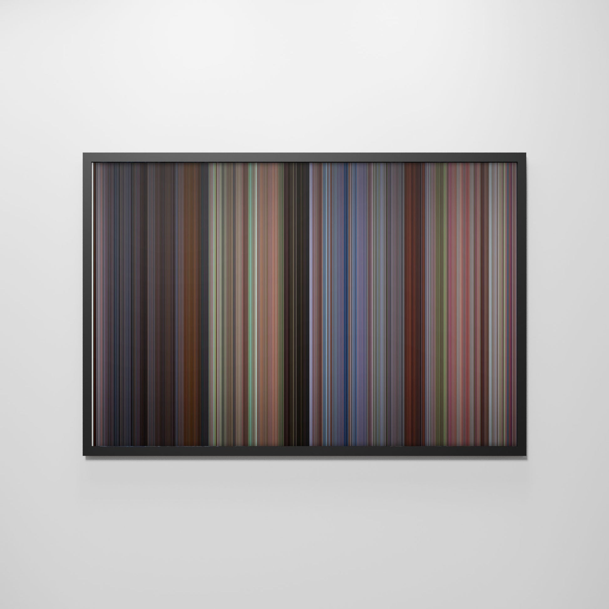 Front view of jab.we.met Frome framed poster on the wall