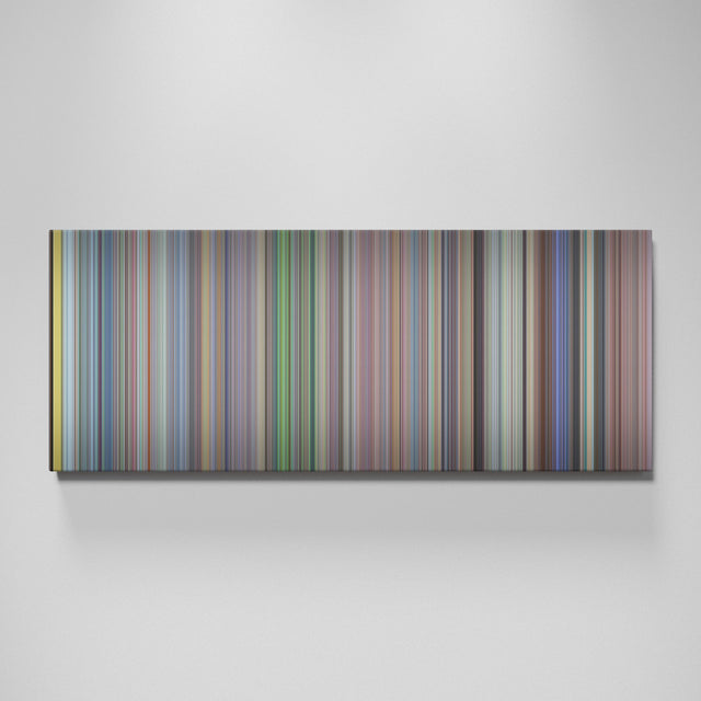 Kuch Kuch Hota Hai movie canvas wall art - color palette print