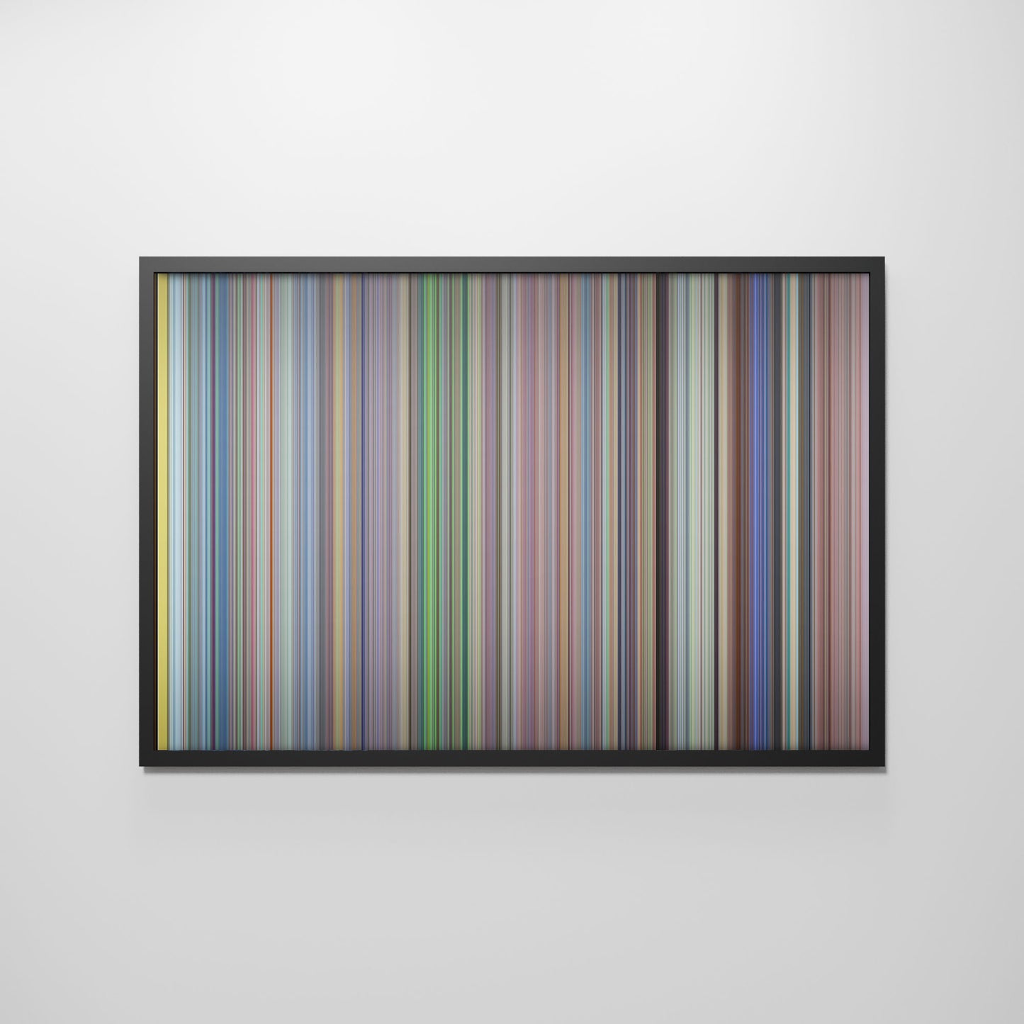 Front view of kuch.kuch.hota.hai Frome framed poster on the wall