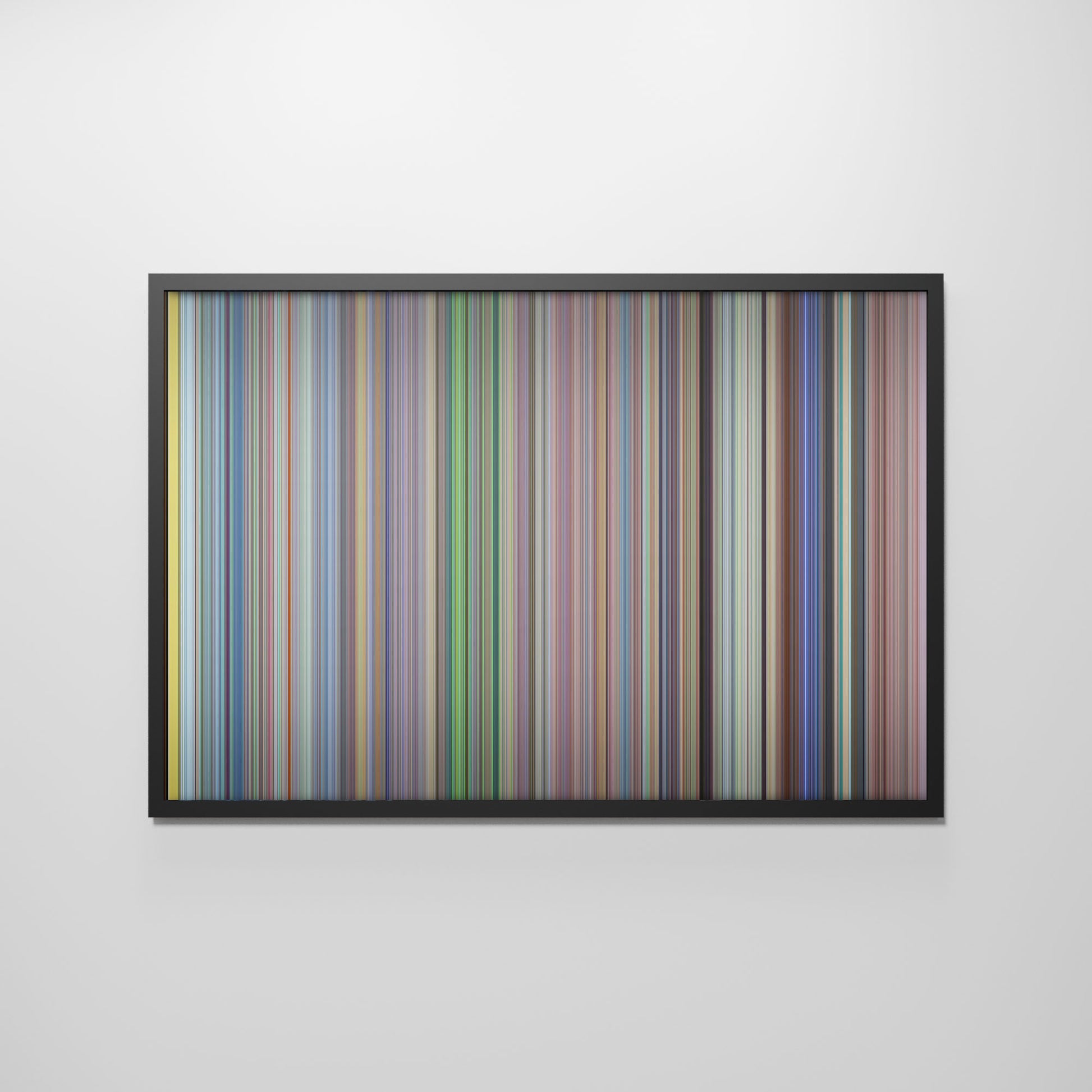 Front view of kuch.kuch.hota.hai Frome framed poster on the wall