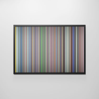 Front view of kuch.kuch.hota.hai Frome framed poster on the wall