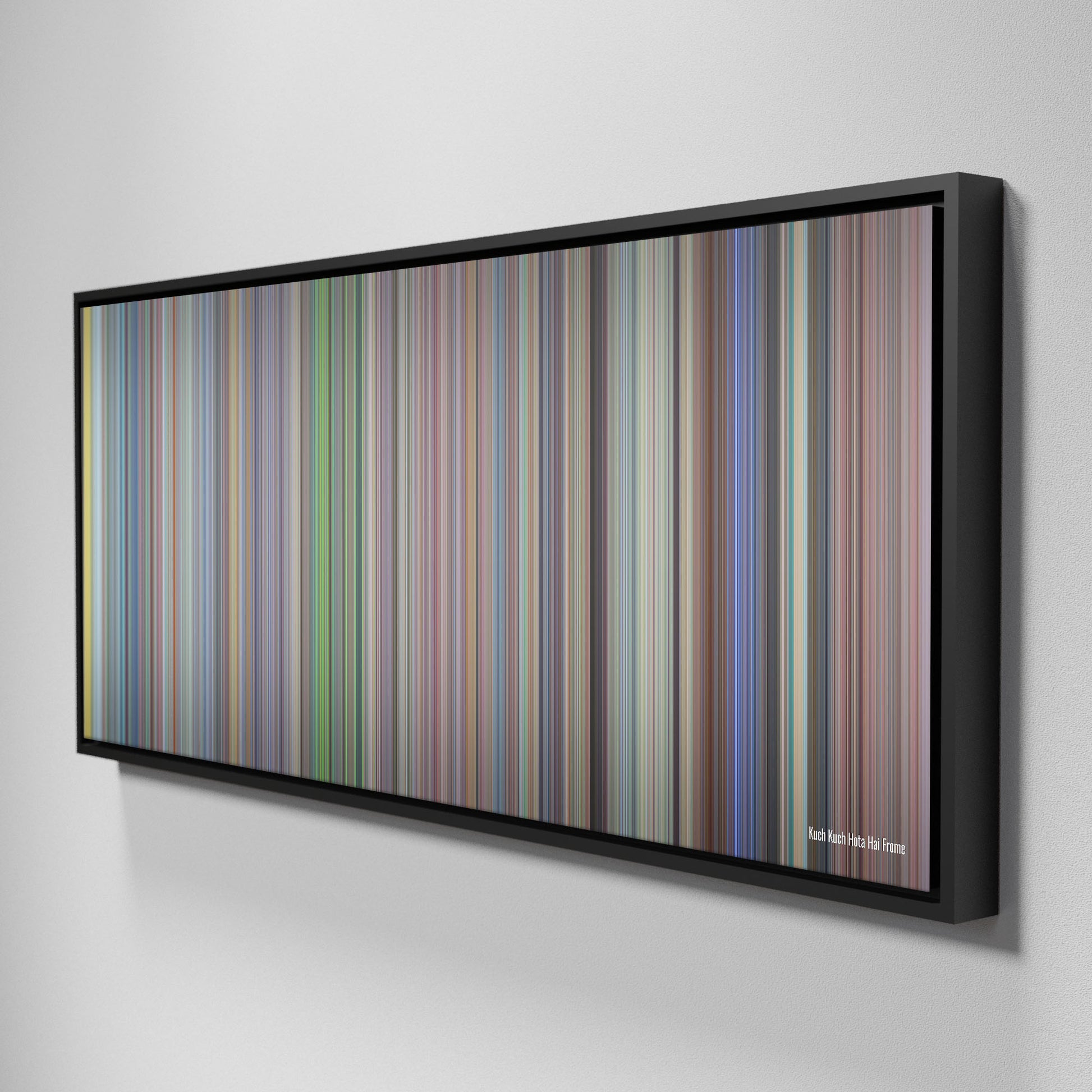 Side view of Framed Buff's of kuch.kuch.hota.hai Frome on the wall