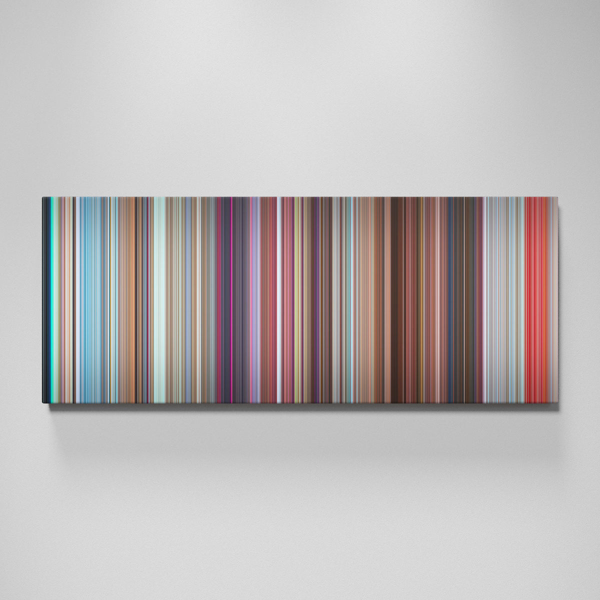 Minions movie canvas wall art - color palette print