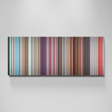 Minions movie canvas wall art - color palette print