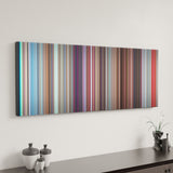 Minions canvas art in modern interior - movie color palette