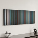 No Time To Die canvas art in modern interior - movie color palette