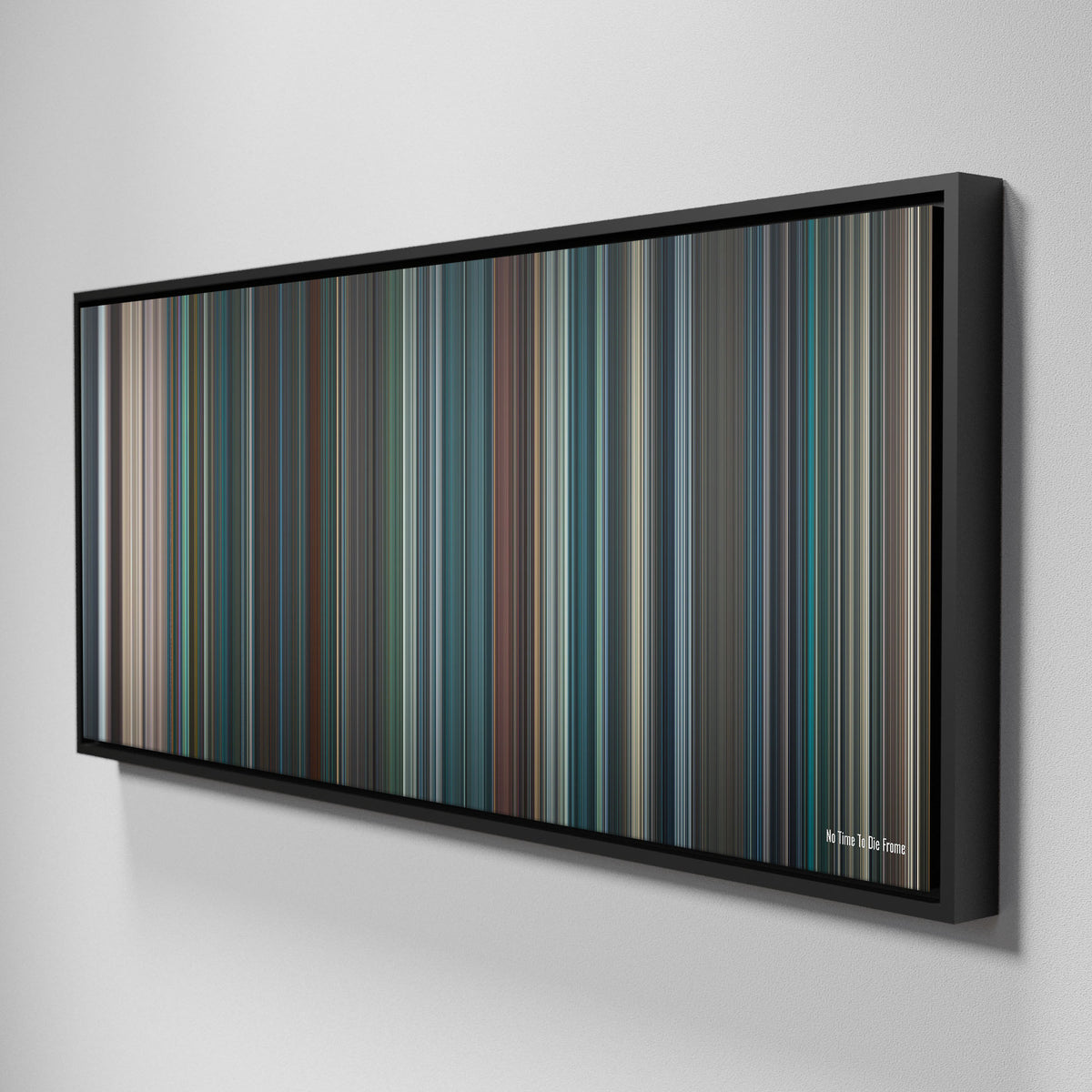 No Time To Die movie canvas art - framed wall print