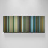 Pathaan movie canvas wall art - color palette print